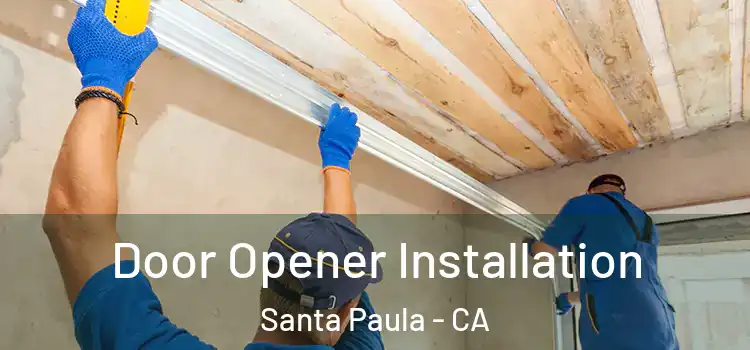  Door Opener Installation Santa Paula - CA