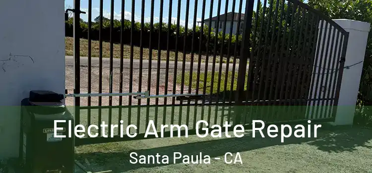 Electric Arm Gate Repair Santa Paula - CA