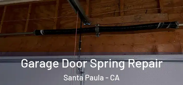  Garage Door Spring Repair Santa Paula - CA