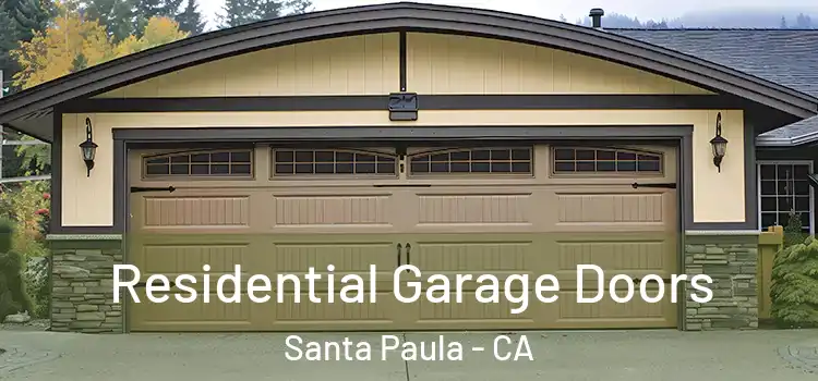  Residential Garage Doors Santa Paula - CA
